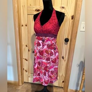 Athleta Pack Everywhere halter dress, size 8